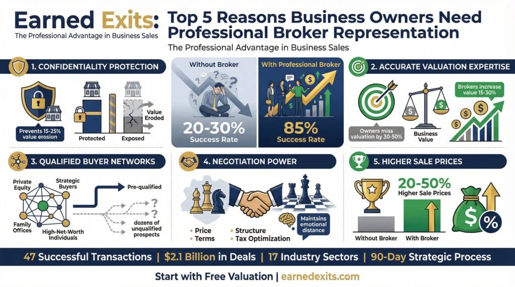 Top 5 Reasons Business Owners Need Professional Broker Representation1