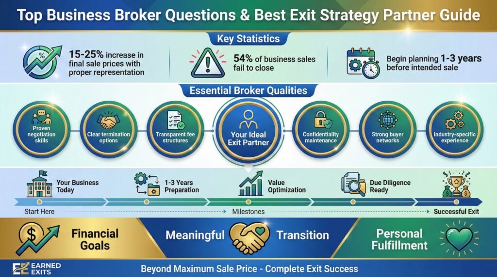 Top Business Broker Questions & Best Exit Strategy Partner Guide