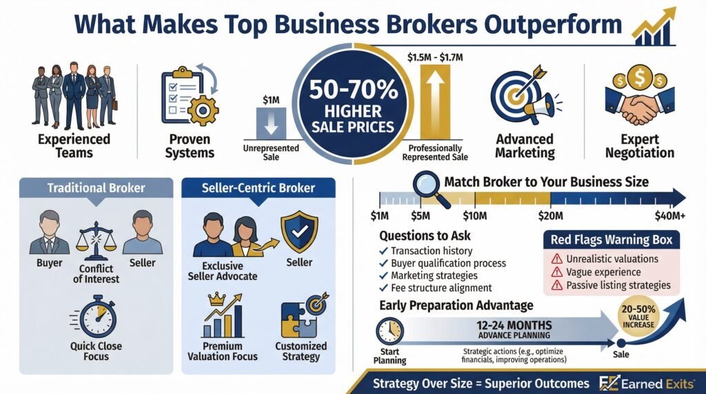 What Makes Top Business Brokers Outperform Their Competitors