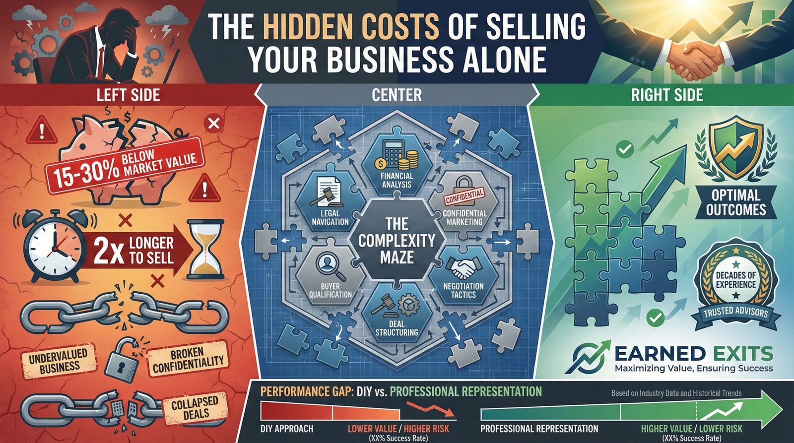 Why Small Business Owners Struggle to Sell Without Professional Help