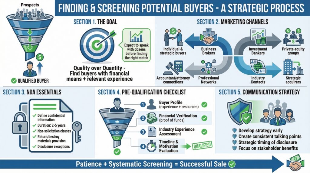 Find and Screen Potential Buyers