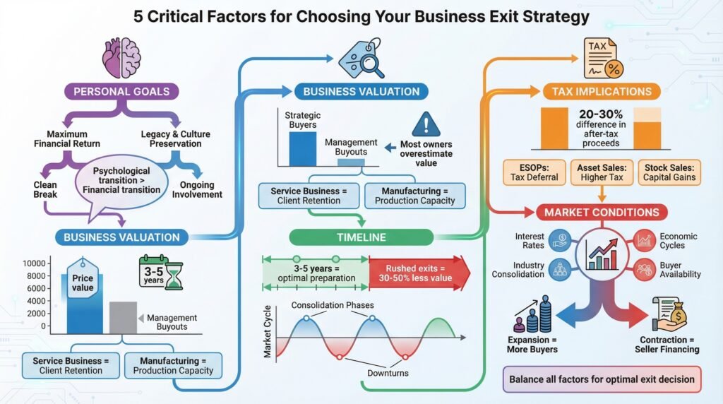 How to Choose the Right Exit Strategy for Your Business 