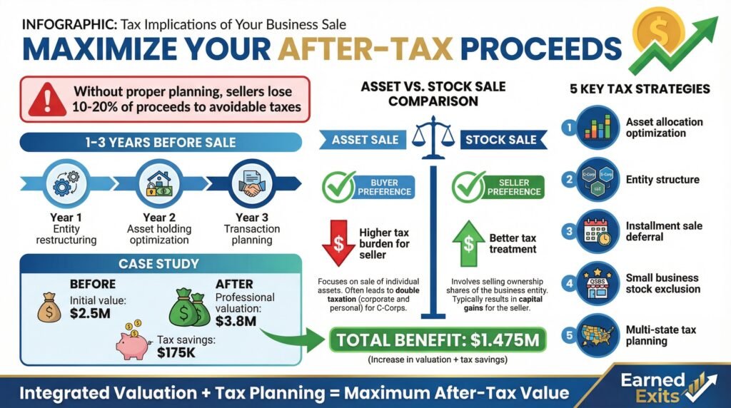 Tax Implications of Your Business Sale