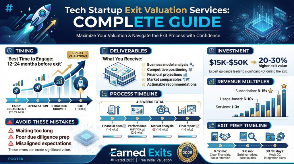 Tech Startup Exit Valuation Services: What to Expect & Guide – PT2