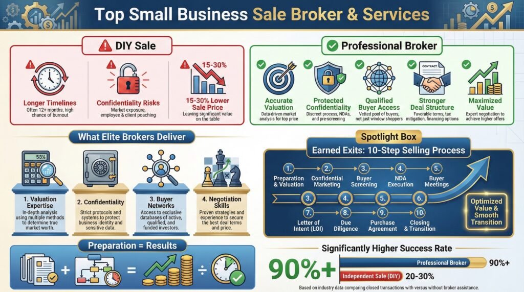 Top Small Business Sale Broker & Services
