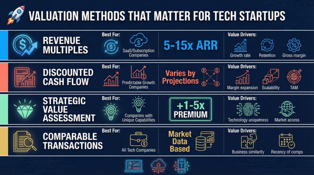 Valuation Methods That Matter for Tech Startups
