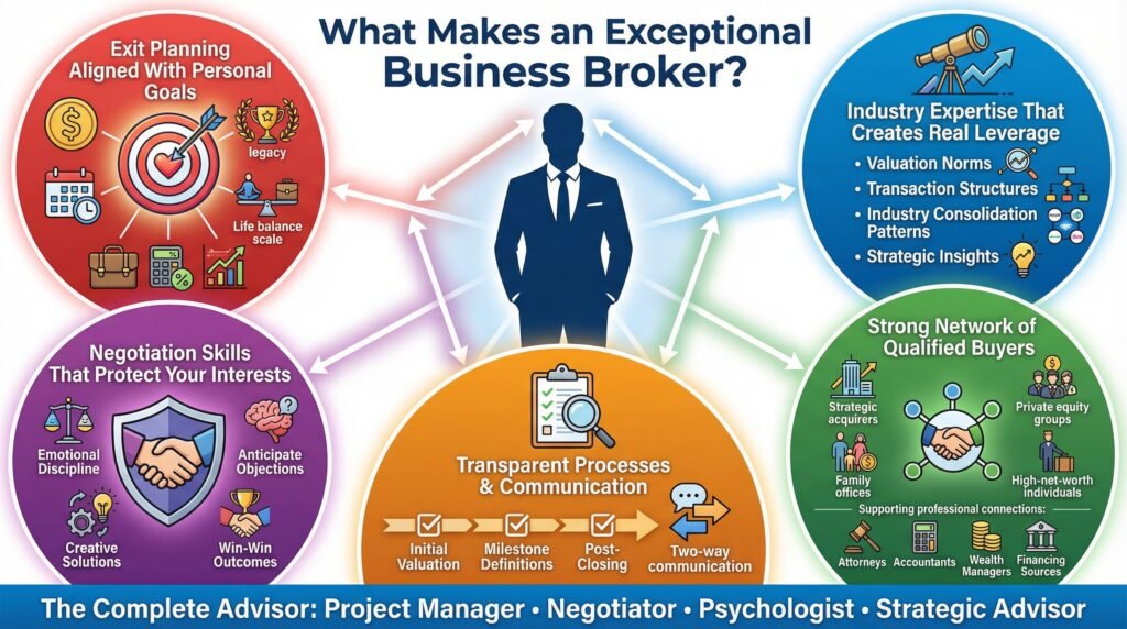 What Makes an Exceptional Business Broker?