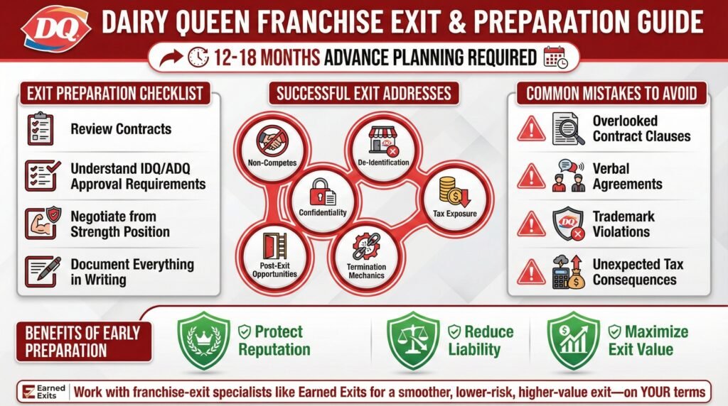 Dairy Queen Franchise Business Exit & Preparation Guide