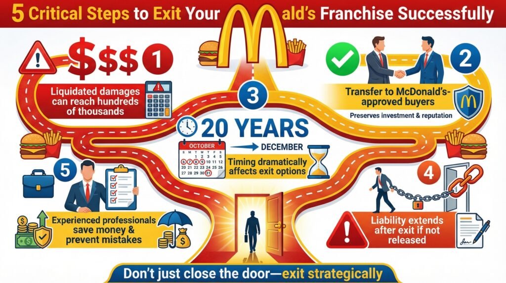 How to Navigate Your McDonald's Franchise Agreement for a Smooth Exit