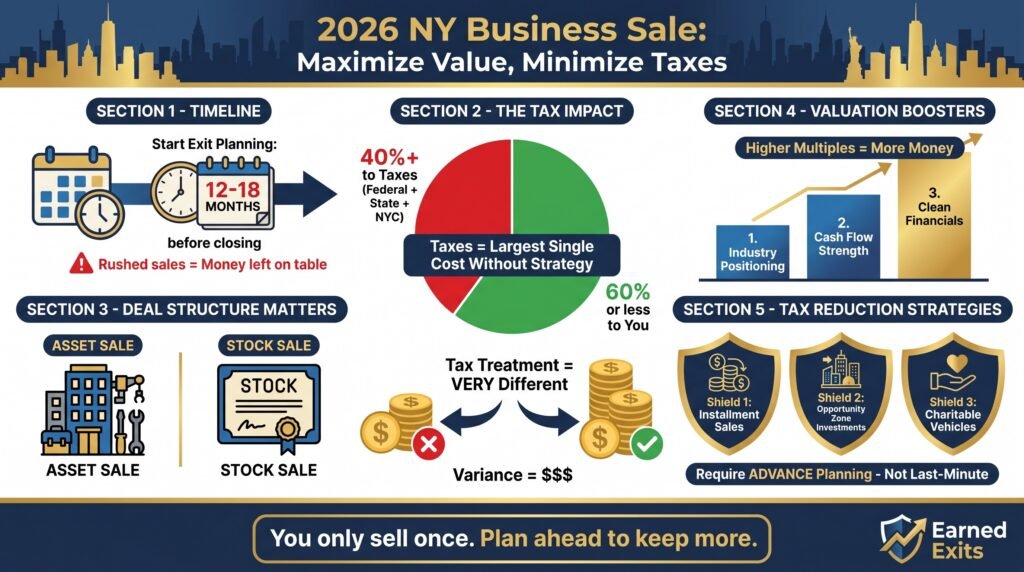 2026 New York Business Sale Guide- How to Maximize Value and Reduce Taxes - Pt1