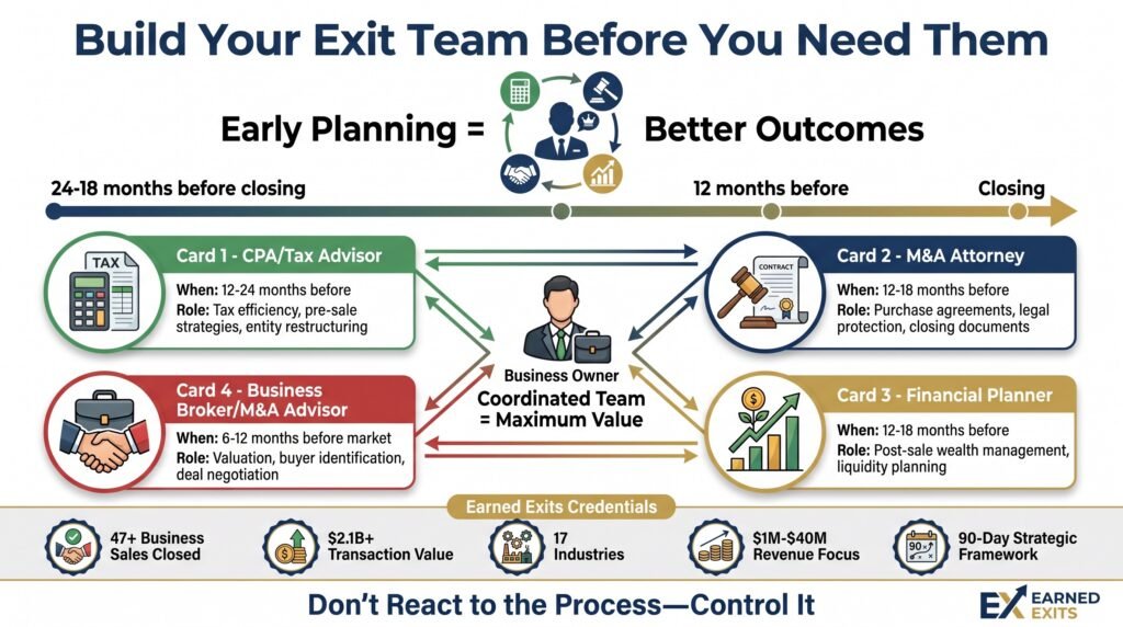 Build Your Exit Team Before You Need Them