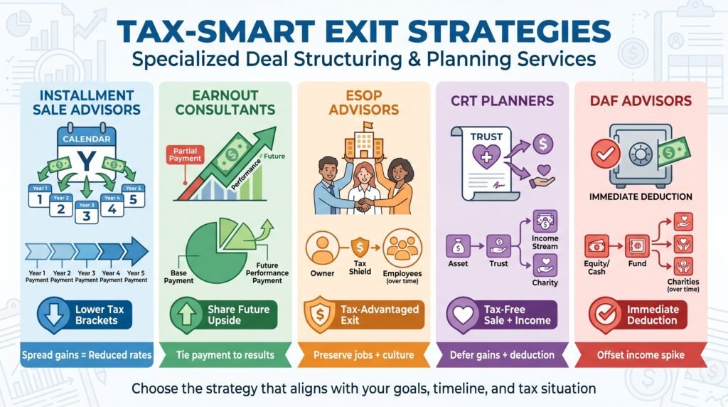 Specialized Deal Structuring & Planning Services