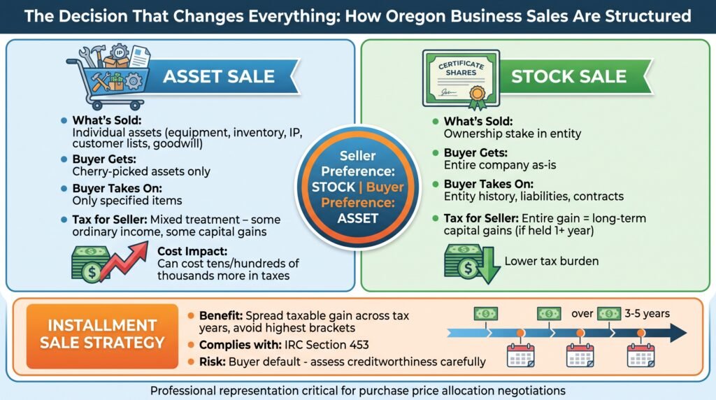 Asset Sale vs. Stock Sale- The Decision That Changes Everything