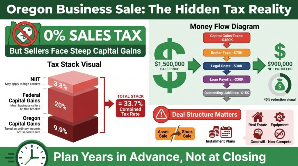 Oregon Has No Sales Tax- But Sellers Still Face a Big Tax Bill