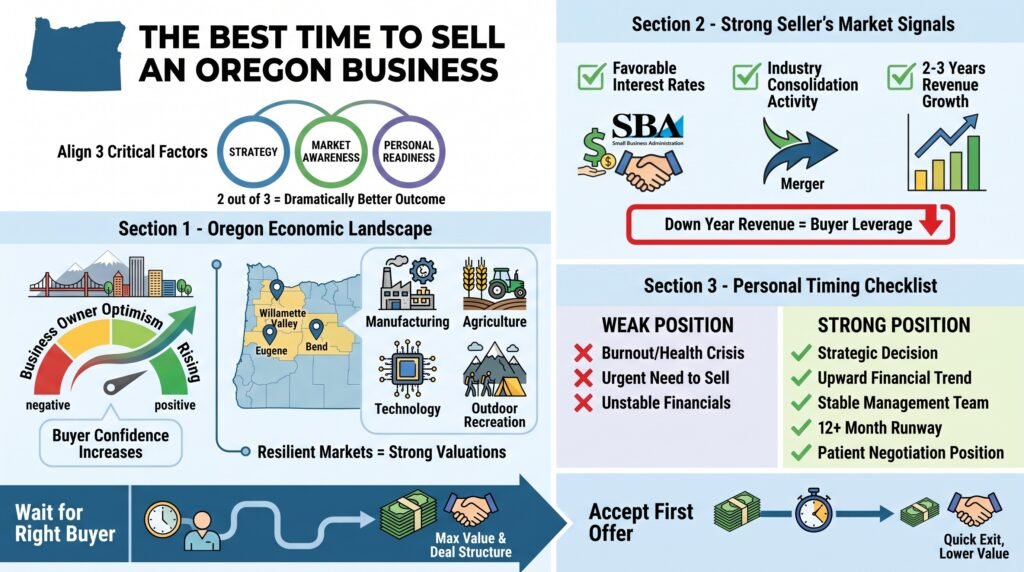 The Best Time to Sell an Oregon Business