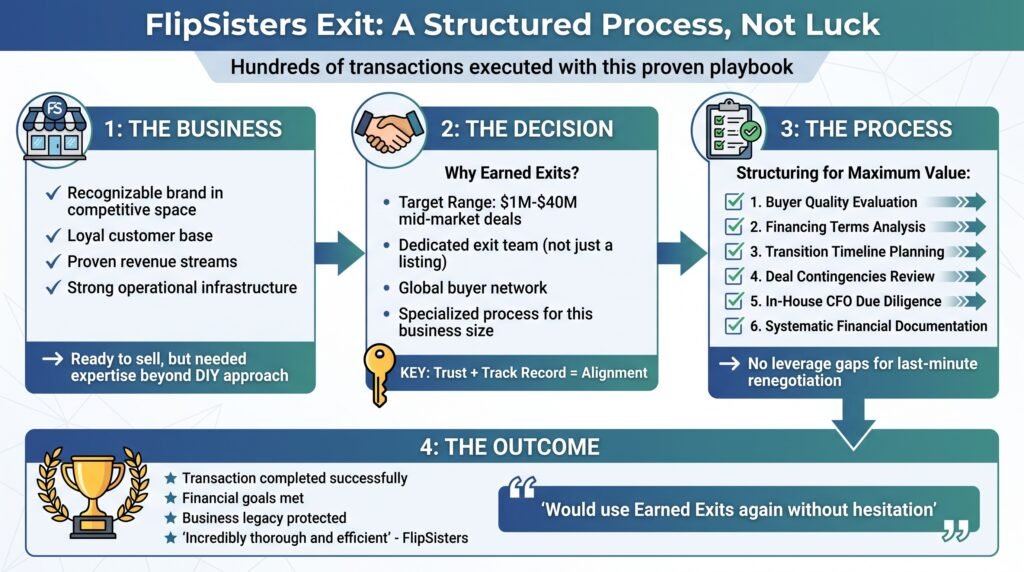 The FlipSisters Exit- A Standout Success Story